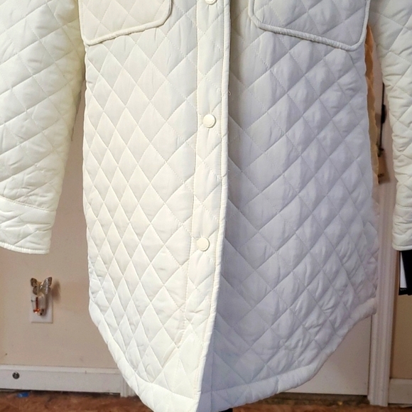 Lucky Brand quilted hooded jacket - Picture 4 of 11